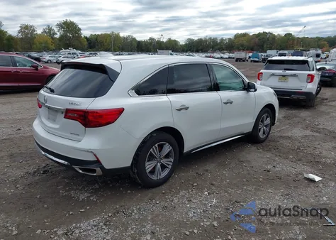 2020 Acura Mdx Standard from USA, damaged, VIN 5J8YD4H38LL024807